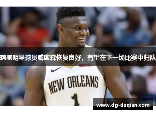 鹈鹕明星球员威廉森恢复良好，有望在下一场比赛中归队